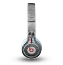 The Gray Worn Wooden Planks Skin for the Beats by Dre Mixr Headphones