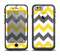 The Gray & Yellow Chevron Pattern Apple iPhone 6/6s Plus LifeProof Fre Case Skin Set