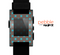 The Gray & Blue Polka Dot Skin for the Pebble SmartWatch