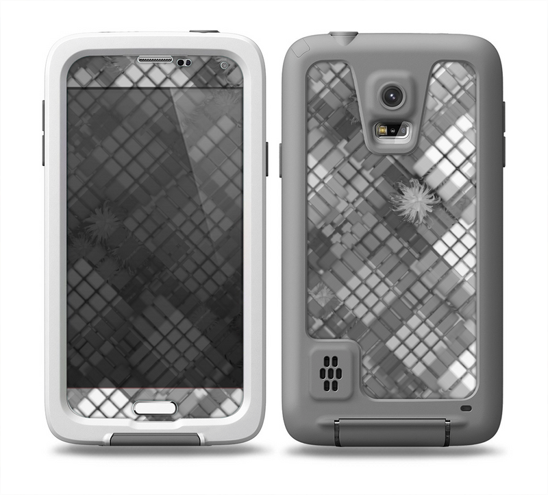 The Grayscale Layer Checkered Pattern Skin Samsung Galaxy S5 frē LifeProof Case