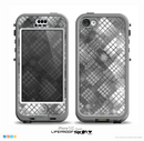 The Grayscale Layer Checkered Pattern Skin for the iPhone 5c nüüd LifeProof Case