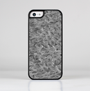 The Grayscale Flower Petals Skin-Sert Case for the Apple iPhone 5c