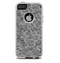 The Grayscale Flower Petals Skin For The iPhone 5-5s Otterbox Commuter Case