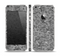 The Grayscale Flower Petals Skin Set for the Apple iPhone 5
