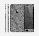 The Grayscale Flower Petals Skin for the Apple iPhone 6 Plus