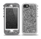 The Grayscale Flower Petals Skin for the iPhone 5-5s OtterBox Preserver WaterProof Case