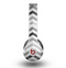The Grayscale Gradient Chevron Zigzag Pattern Skin for the Beats by Dre Original Solo-Solo HD Headphones
