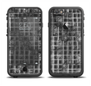 The Grayscale Lattice and Flowers Apple iPhone 6/6s LifeProof Fre Case Skin Set