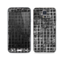 The Grayscale Lattice and Flowers Skin For the Samsung Galaxy S5