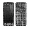 The Grayscale Lattice and Flowers Skin for the Apple iPhone 5s
