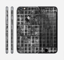 The Grayscale Lattice and Flowers Skin for the Apple iPhone 6