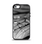 The Grayscale Watered Leaf Apple iPhone 5-5s Otterbox Symmetry Case Skin Set