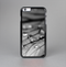 The Grayscale Watered Leaf Skin-Sert Case for the Apple iPhone 6 Plus