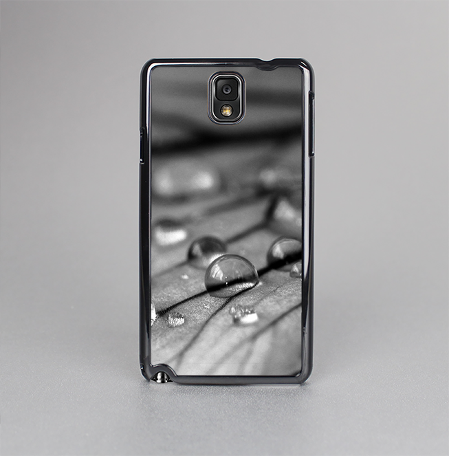 The Grayscale Watered Leaf Skin-Sert Case for the Samsung Galaxy Note 3
