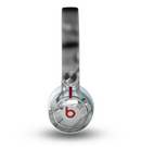 The Grayscale Watered Leaf Skin for the Beats by Dre Mixr Headphones