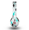 The Graytone Diamond Pattern with Teal Highlights Skin for the Beats by Dre Original Solo-Solo HD Headphones
