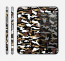 The Green-Tan & White Traditional Camouflage Skin for the Apple iPhone 6