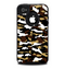 The Green-Tan & White Traditional Camouflage Skin for the iPhone 4-4s OtterBox Commuter Case
