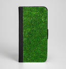 The GreenTurf Ink-Fuzed Leather Folding Wallet Case for the iPhone 6/6s, 6/6s Plus, 5/5s and 5c