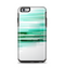 The Green Abstract Vector HD Lines Apple iPhone 6 Plus Otterbox Symmetry Case Skin Set