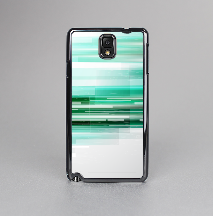 The Green Abstract Vector HD Lines Skin-Sert Case for the Samsung Galaxy Note 3