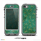 The Green And Gold Vintage Scissors Skin for the iPhone 5c nüüd LifeProof Case