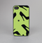 The Green & Black High-Heel Pattern V12 Skin-Sert for the Apple iPhone 4-4s Skin-Sert Case