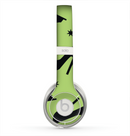 The Green & Black High-Heel Pattern V12 Skin for the Beats by Dre Solo 2 Headphones