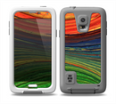 The Green, Blue and Red Painted Oil Waves Skin Samsung Galaxy S5 frē LifeProof Case
