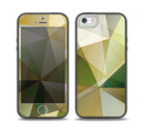 The Green Geometric Gradient Pattern Skin Set for the iPhone 5-5s Skech Glow Case