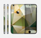The Green Geometric Gradient Pattern Skin for the Apple iPhone 6