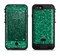 The Green Glitter Print Apple iPhone 6/6s LifeProof Fre POWER Case Skin Set