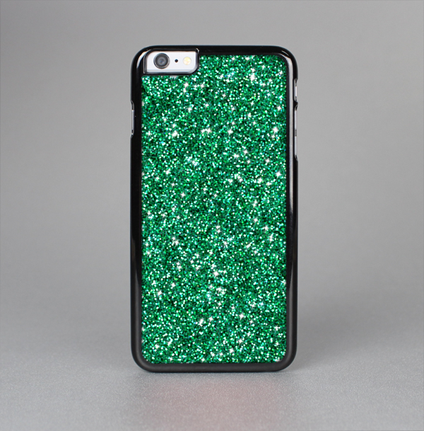 The Green Glitter Print Skin-Sert for the Apple iPhone 6 Plus Skin-Sert Case