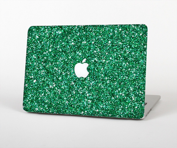 The Green Glitter Print Skin for the Apple MacBook Pro Retina 15"