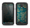 The Green & Gold Lace Pattern Samsung Galaxy S4 LifeProof Nuud Case Skin Set