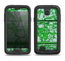 The Green Grunge Wood Samsung Galaxy S4 LifeProof Fre Case Skin Set