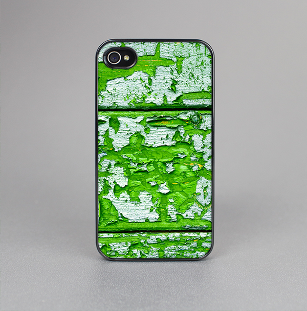 The Green Grunge Wood Skin-Sert for the Apple iPhone 4-4s Skin-Sert Case