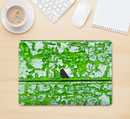 The Green Grunge Wood Skin Kit for the 12" Apple MacBook (A1534)