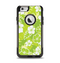 The Green Hawaiian Floral Pattern V4 Apple iPhone 6 Otterbox Commuter Case Skin Set