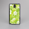 The Green Hawaiian Floral Pattern V4 Skin-Sert Case for the Samsung Galaxy Note 3