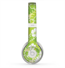 The Green Hawaiian Floral Pattern V4 Skin for the Beats by Dre Solo 2 Headphones