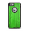 The Green Highlighted Wooden Planks Apple iPhone 6 Otterbox Defender Case Skin Set