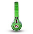 The Green Highlighted Wooden Planks Skin for the Beats by Dre Mixr Headphones