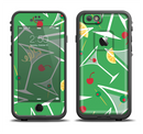 The Green Martini Drinks With Lemons Apple iPhone 6/6s LifeProof Fre Case Skin Set