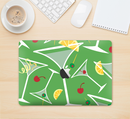 The Green Martini Drinks With Lemons Skin Kit for the 12" Apple MacBook (A1534)