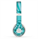 The Green Rays with Vines Skin for the Beats by Dre Solo 2 Headphones