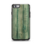 The Green Tinted Wood Planks Apple iPhone 6 Otterbox Symmetry Case Skin Set