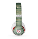 The Green Tinted Wood Planks Skin for the Beats by Dre Studio (2013+ Version) Headphones