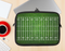 The Green Turf Football Field Ink-Fuzed NeoPrene MacBook Laptop Sleeve
