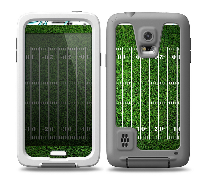 The Green Turf Football Field Skin for the Samsung Galaxy S5 frē LifeProof Case